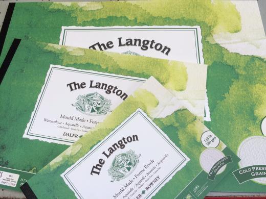 langton watercolour paper